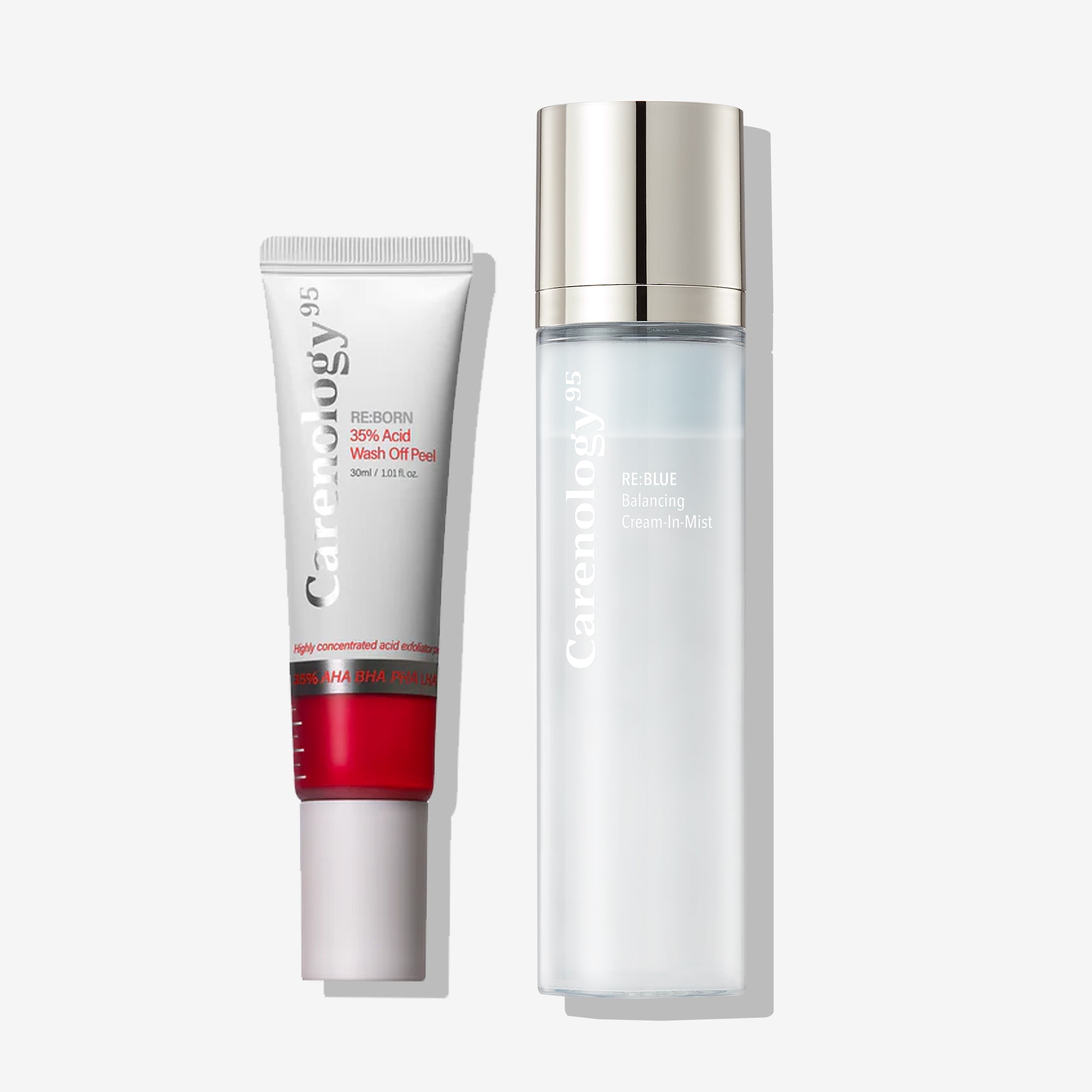 35 Acid Wash-Off Peel + Balancing Cream-In-Mist Set